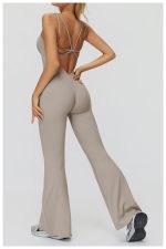 ⁦SculptFit Flare Jumpsuit⁩ - الصورة ⁦5⁩