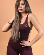 (English) SculptFit Flare Jumpsuit - Image 25