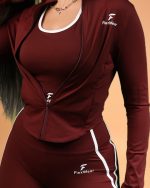 ⁦Burgundy Motion Set⁩ - الصورة ⁦6⁩