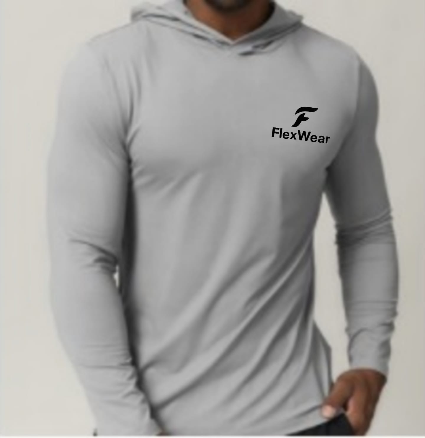 T-shirt long FlexWear Essential Hoodie Long Sleeve - الصورة 1