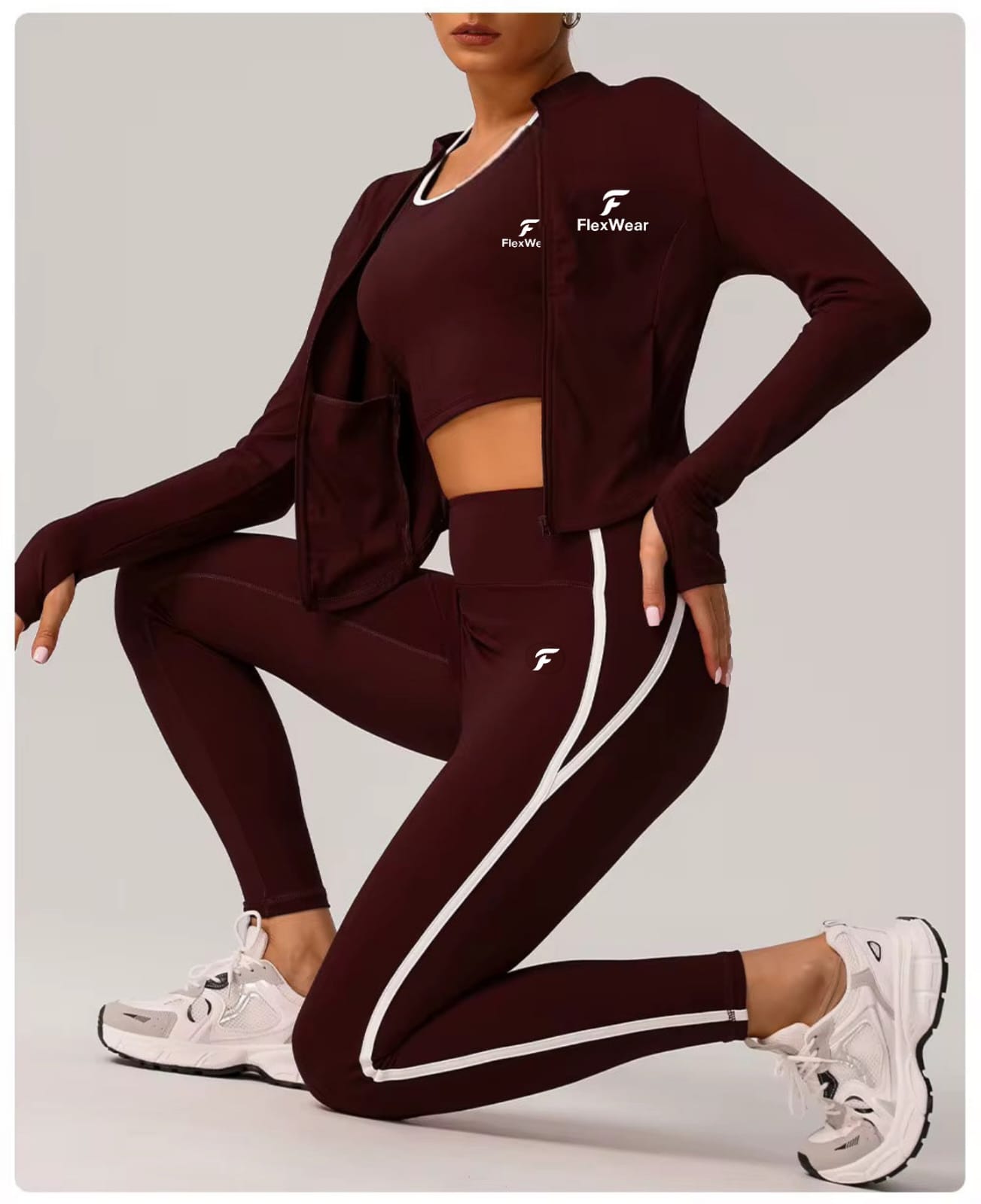 set Burgundy Motion Set - الصورة 1